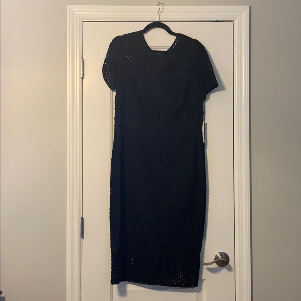 NWT Eyelet Midi Dress